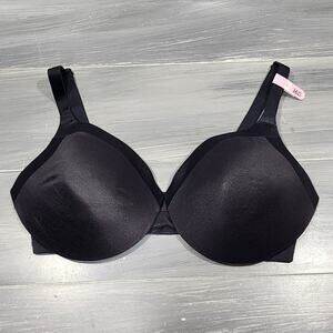 Maidenform Underwire Bra 36D Comfort Devotion Extra Coverage Shaping‎ 9436 Black